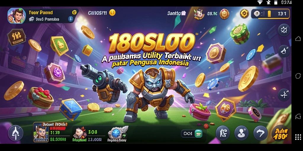 Tampilan antarmuka aplikasi 180SLOT yang intuitif dan mudah digunakan.