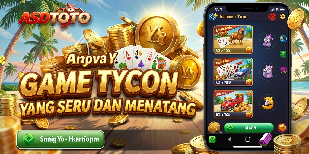 Screenshot gameplay ASDTOTO menampilkan aksi manajerial yang seru.