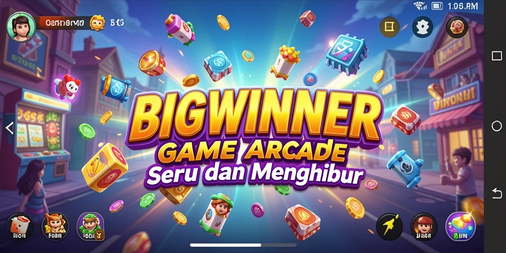 Tampilan gameplay seru dan menantang dari BIGWINNER.