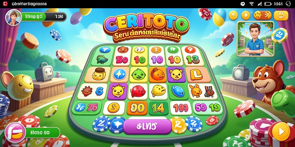 Tampilan gameplay seru dari permainan Bingo CERITOTO