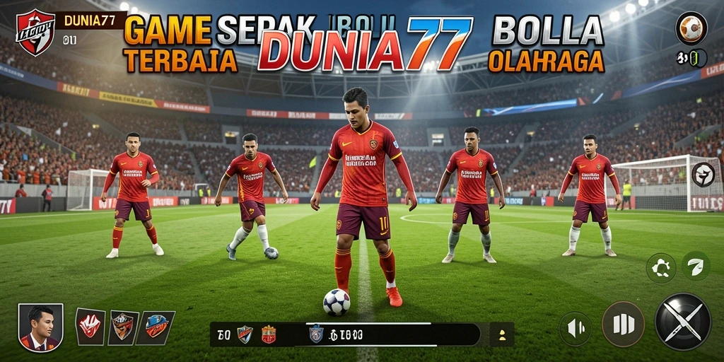 Screenshot menunjukkan gameplay DUNIA77 yang seru dan mendebarkan.