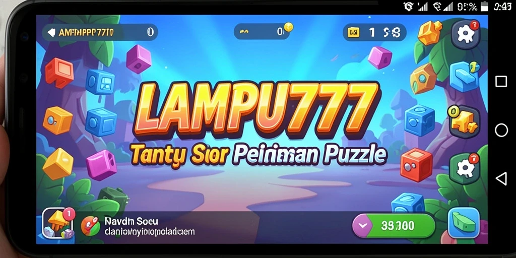 Tampilan gameplay LAMPU777 yang penuh tantangan puzzle.
