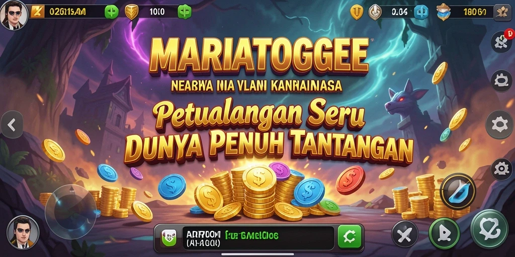 Tampilan gameplay petualangan yang mengasyikkan di MARIATOGEL.