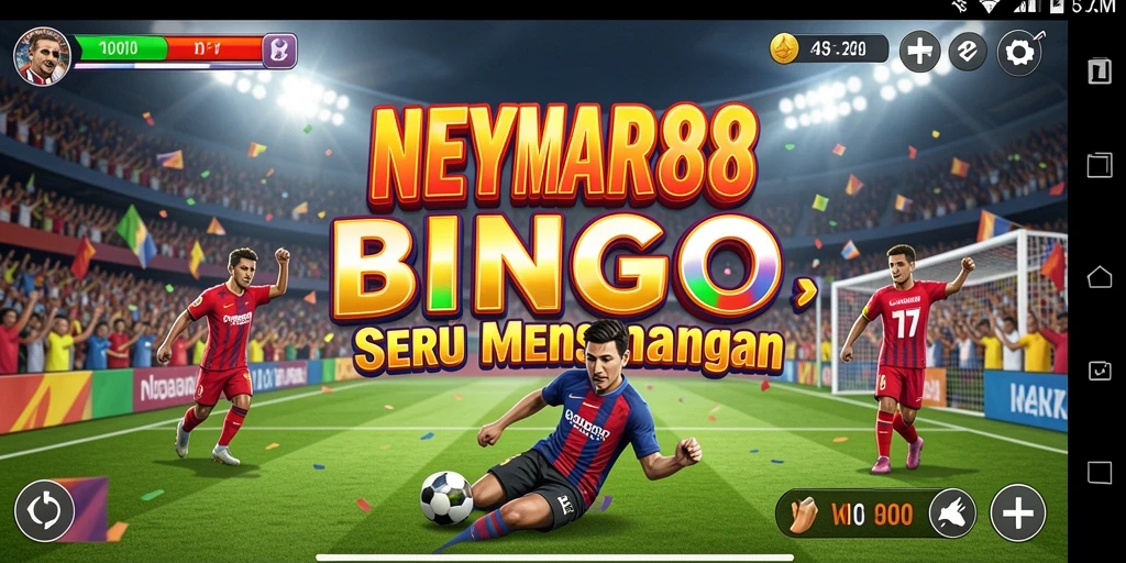 Screenshot gameplay NEYMAR88 menampilkan momen seru saat bermain Bingo.