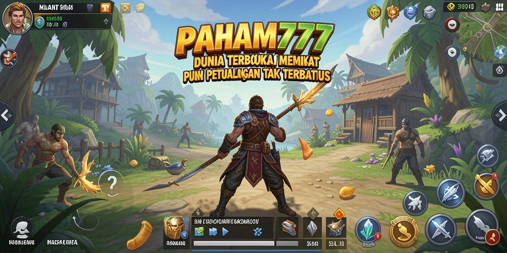 Gameplay menarik di dunia terbuka PAHAM777 yang luas.