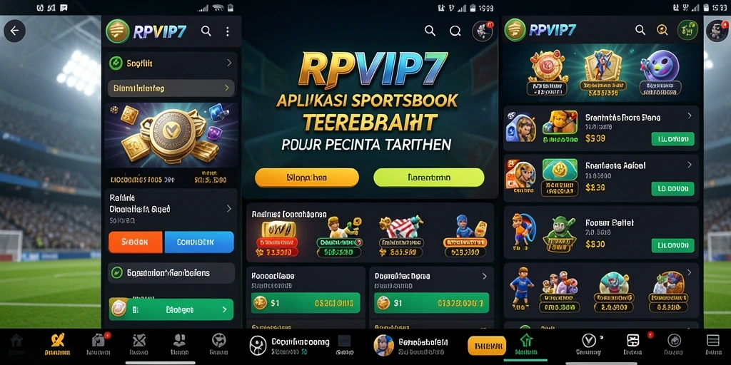 Tampilan menarik dari gameplay Sportsbook RPVIP7.